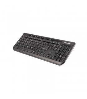 TECLADO HALION HA-K613 USB MULTIMEDIA NEGRO