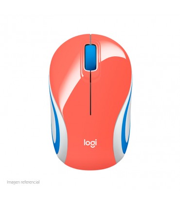 MOUSE LOGITECH M187 INALAMBRICO CORAL