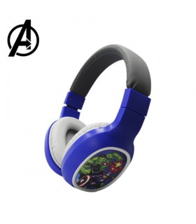 AUDIFONO DISNEY HP5-03443-ESP C/MICROFONO DISEÑO AVENGERS BLACK/BLUE