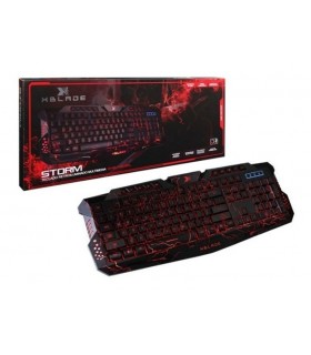 TECLADO XBLADE GXB-K636L USB GAMING STORM MULTIMEDIA LED