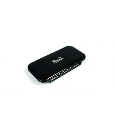 HUB KLIPSTREME KUH-190B USB 2.0 4 PUERTOS SLIM 150CM NEGRO