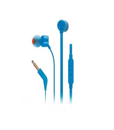 AUDIFONO JBL TUNE110 C/ MICROFONO 3.5MM AZUL