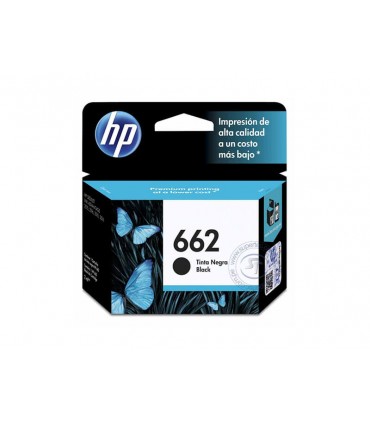 CARTUCHO DE TINTA HP CZ103AL N° 662 NEGRO 100 PAG.