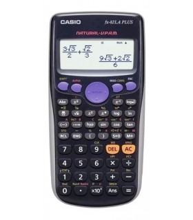 CALCULADORA CASIO FX-82LA PLUS CIENTIFICA 252 FUNC. NEGRO