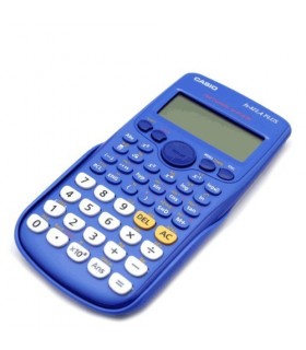 CALCULADORA CASIO FX-82LA PLUS CIENTIFICA 252 FUNC. AZUL