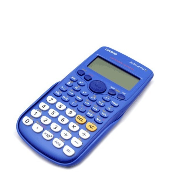 Calculadora Casio Fx 82la Plus Cientifica 252 Func Azul 9029