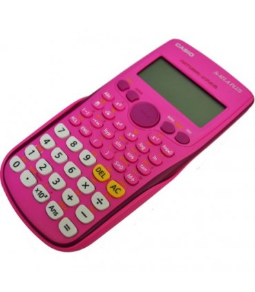 CALCULADORA CASIO FX-82LA PLUS CIENTIFICA 252 FUNC. ROSADO