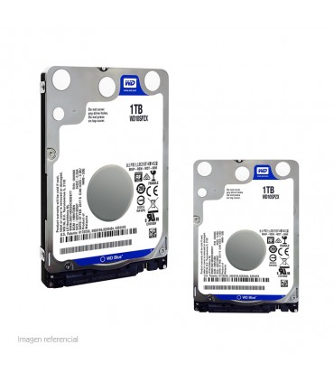 HDD WESTER DIGITAL WD10SPZX 1TB INTERNO 2.5" SATA 5400RPM BLUE