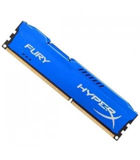 MEMORIA RAM HYPERX HX316C10F/4GB DIMM FURY 1600MHZ DDR3 AZUL