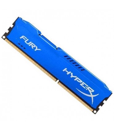 MEMORIA RAM HYPERX HX316C10F/4GB DIMM FURY 1600MHZ DDR3 AZUL