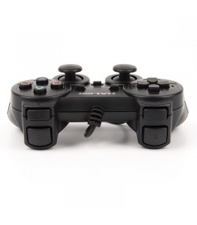 GAME PAD HALION HA-2009 USB C/ VIBRADOR NEGRO