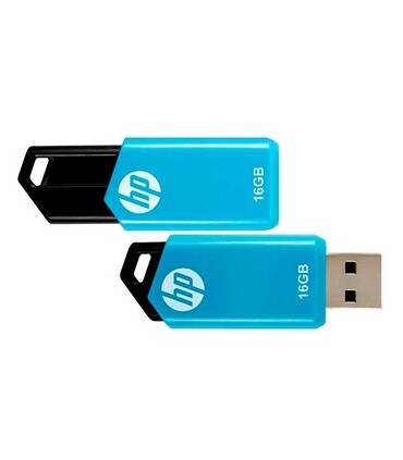 MEMORIA HP V150W 16GB USB 2.0 NEGRO/AZUL