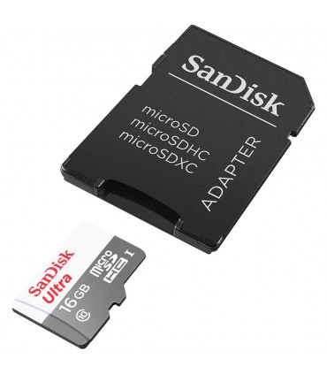 MEMORIA SANDISK ULTRA 16GB MICRO SD C10 UHS-I
