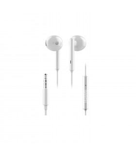 AUDIFONO HUAWEI AM115 C/MICROFONO HALF IN-EAR 3.5 MM BLANCO