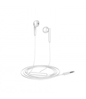 AUDIFONO HUAWEI AM115 C/MICROFONO HALF IN-EAR 3.5 MM BLANCO